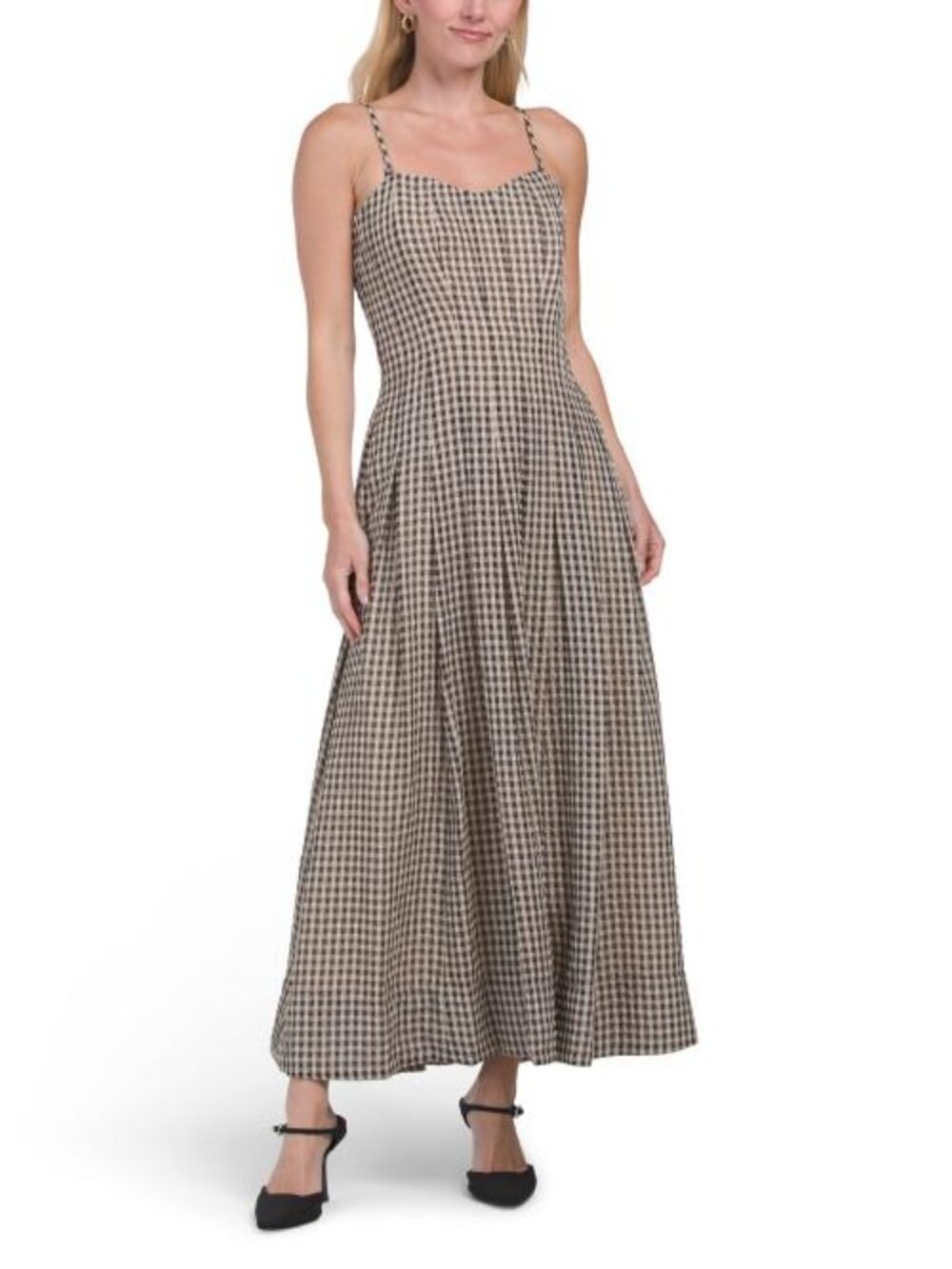 REBECCA TAYLOR Aster Gingham Dress - Picture 3 of 6
